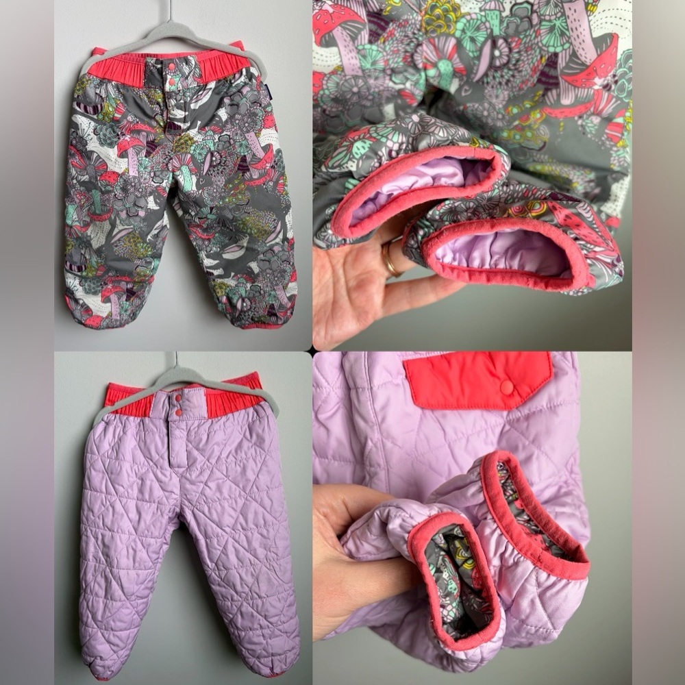 Patagonia reversible snow pants